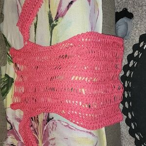 100% Cotton Crochet Chain Dress